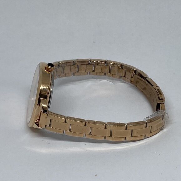 Bertha Madison BR6706 Womens Stainless Steel Analog Rose Dial Quartz Watch LJ436 - Picture 9 of 12